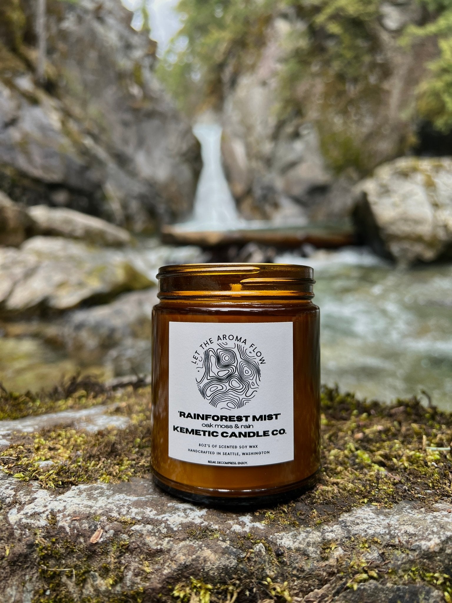 'Rainforest Mist' 8 oz - Kemetic Candle Co. Official Store