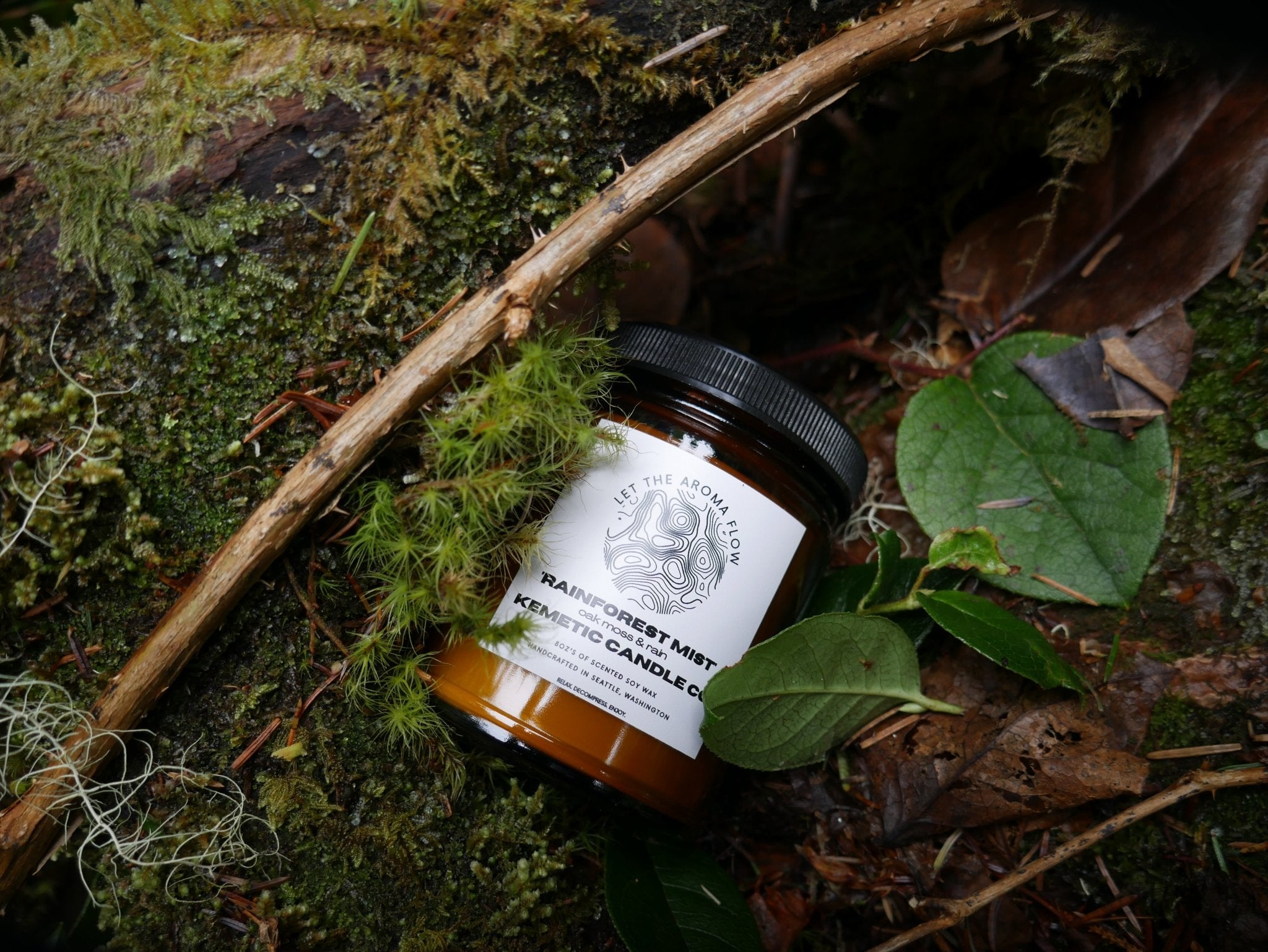 'Rainforest Mist' 8 oz - Kemetic Candle Co. Official Store
